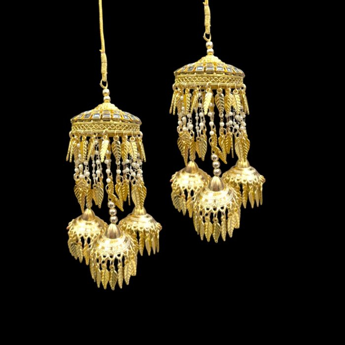 Bridal Kaleera with kundan gemstones | Bridal Jewelry Accessories