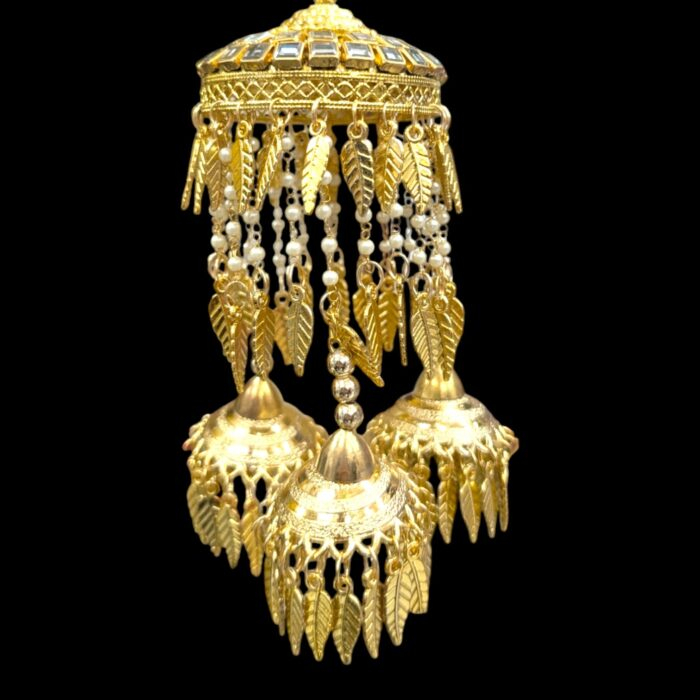 Bridal Kaleera with kundan gemstones | Bridal Jewelry Accessories