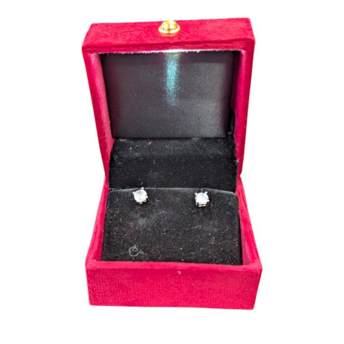 Velvet Gift Box included along with sterling silver studs