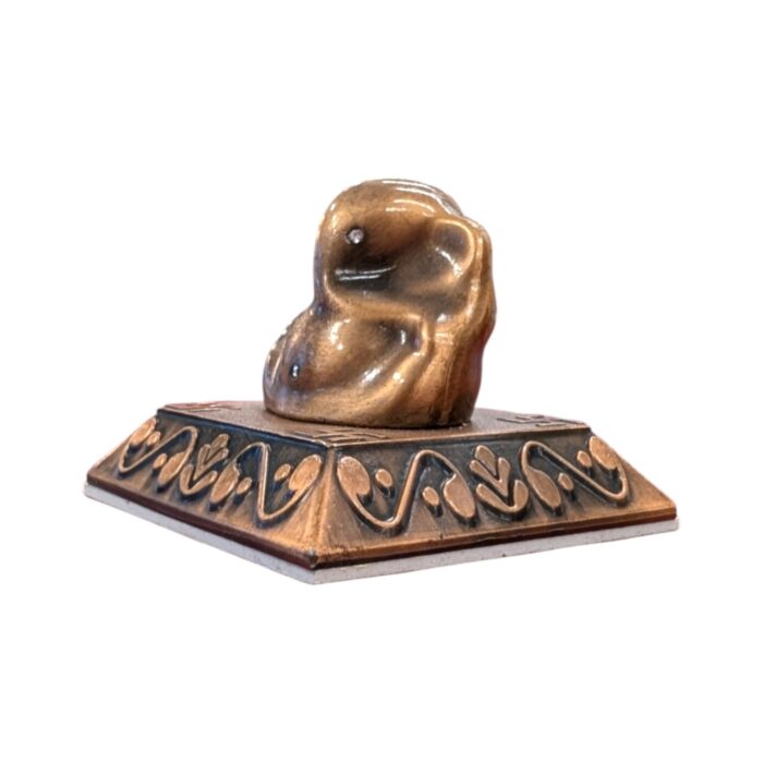 Copper plated Ganesha for car dashboard decorative showpiece - Image 5