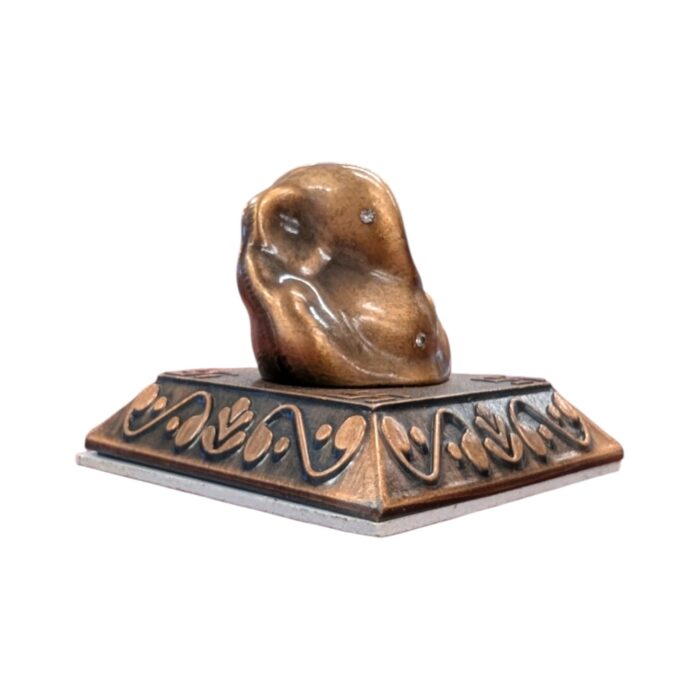 Copper plated Ganesha for car dashboard decorative showpiece - Image 4