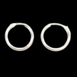 925 sterling silver 13mm hoop earring