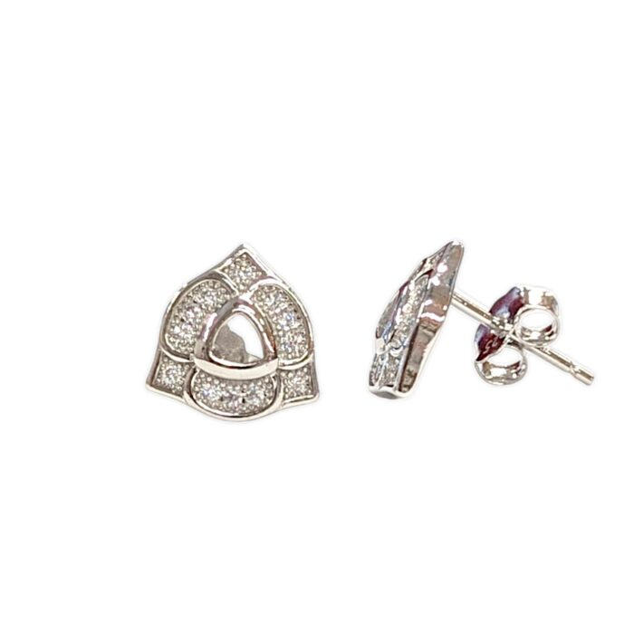 Pair of 925 sterling silver studs | Pure Silver stud earrings