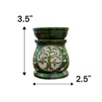 Marble Soapstone Aroma Oil Diffuser - Tree of life - C - Image 4