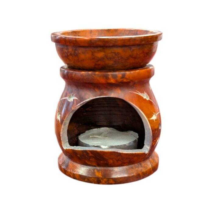 Marble Soapstone Aroma Oil Diffuser - Tree of life - D - Image 2