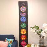 7 Chakra Banner - BLACK