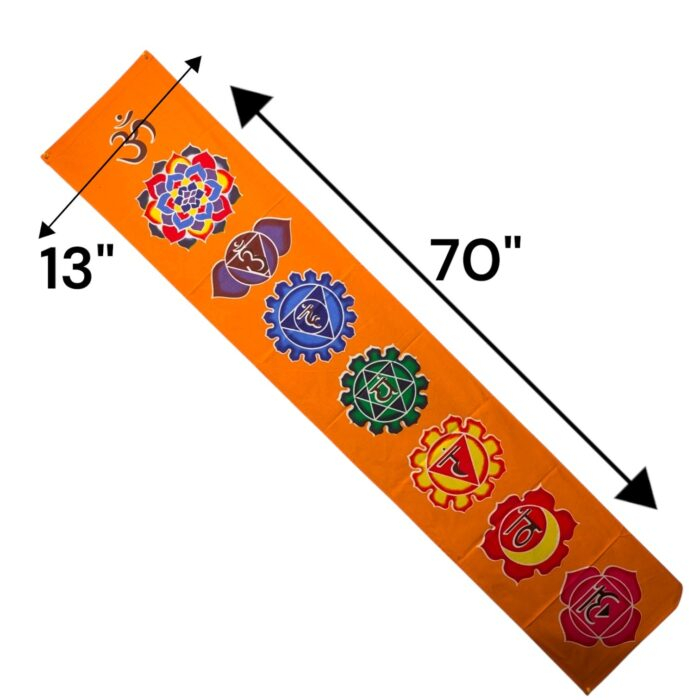 7 Chakra Banner - Orange - Image 3