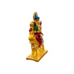 Side view of Sherawali car dashboard idol - Metal - Small