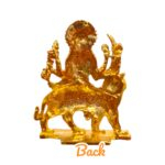 Sherawali car idol - Metal - Hand painted - Image 6