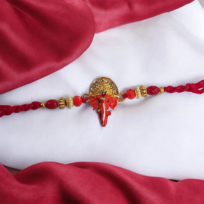 Auspicious Ganesha Rakhi