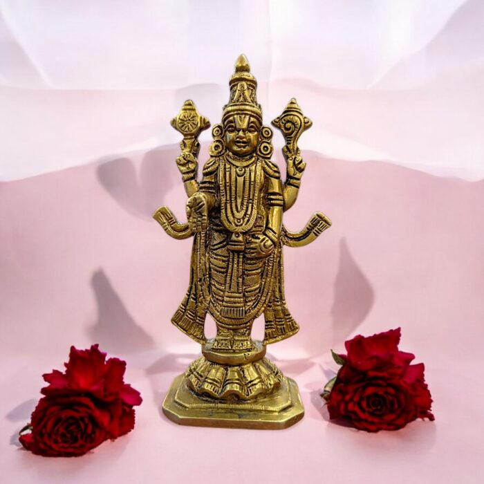 Brass Tirupati Idol