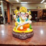 Ganesha Idol with account Books | Ganesh with Bahi Khata - Great Gift for business