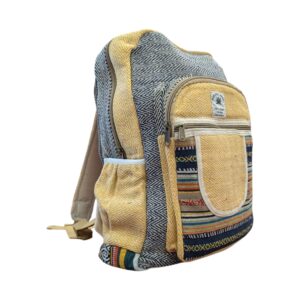 Functional Hemp Backpack -15 inch