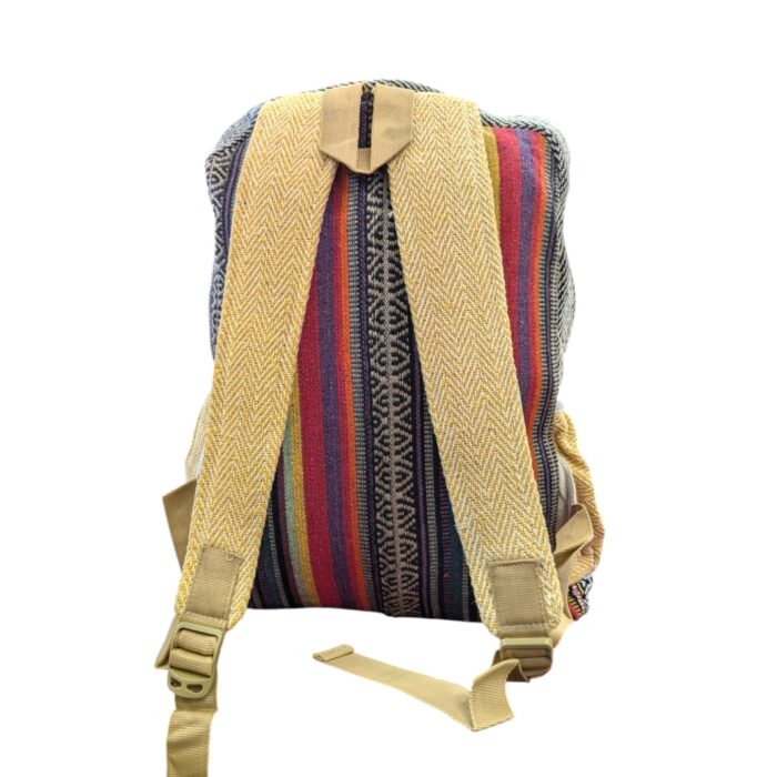 Functional Hemp Backpack -15 inch