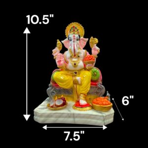 Large Ganesh Idol for Home Mandir