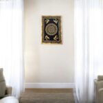 Om Tapestry - Black with Gold