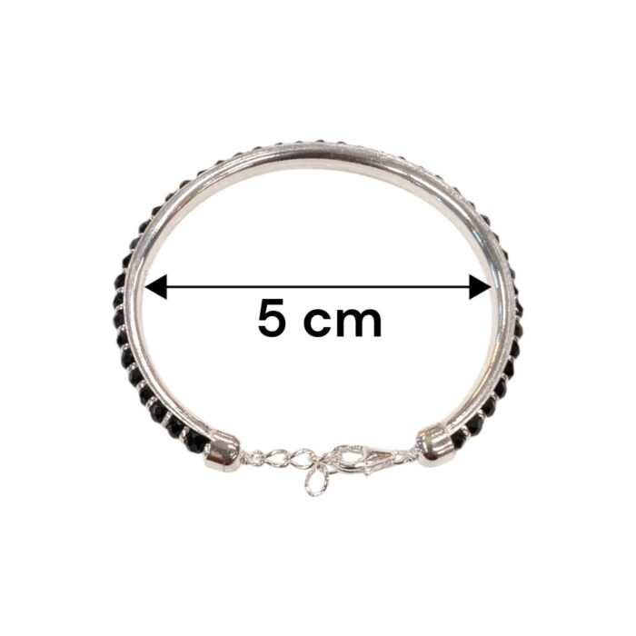 Pair of Nazaria Silver Bracelet for Baby | Adjustable size - 5 cm