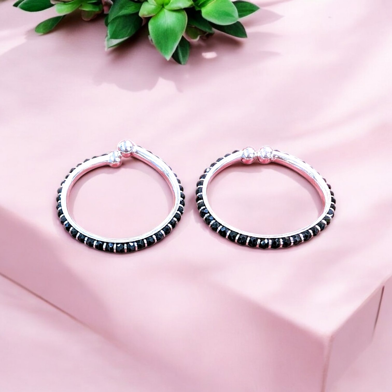 Pair of Nazaria Silver Bracelet for Baby | Adjustable size – 4 cm Pair of Nazaria Silver Bracelet for Baby | Adjustable size – 4 cm