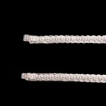 Pair of pure silver anklets - 6 inch | Chandi ki payal for Baby