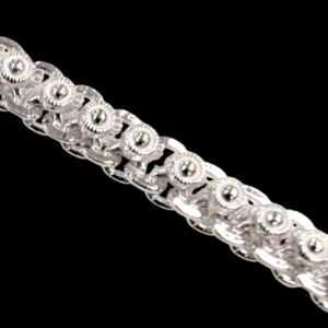 Pair of pure silver anklets - 6 inch | Chandi ki payal for Baby