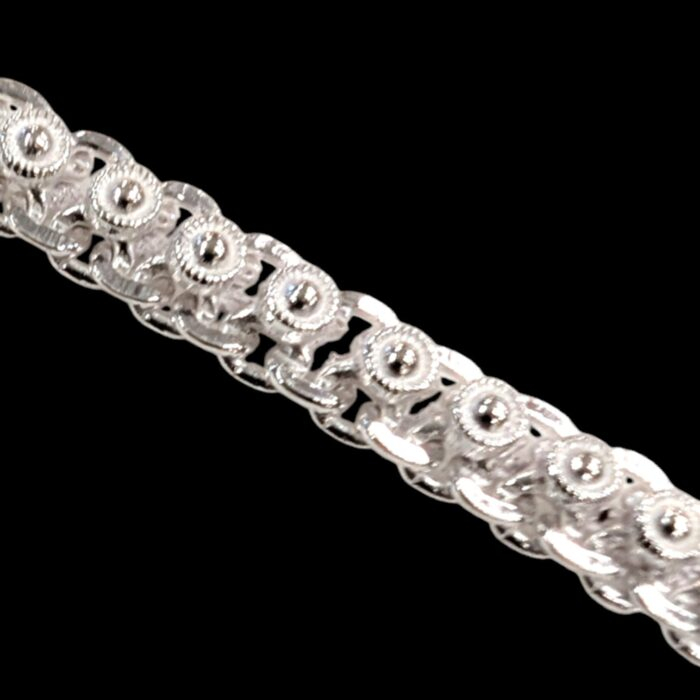 Pair of pure silver anklets - 6 inch | Chandi ki payal for Baby