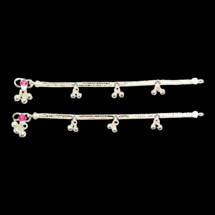 Pair of Pure Silver Anklet