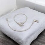 Pair of Pure Silver anklets - 7.5 inch | Anklets for Girl