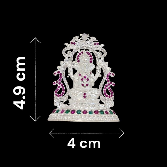 Pure silver Ganesha Idol | Real Chandi ki Ganesh Murti