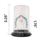 Dimensions of pure silver Ganesha idol