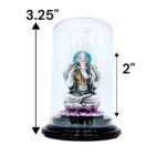 Dimensions of the Pure silver Ganesha Idol in dome