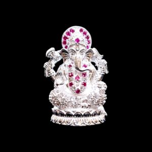 Pure silver Ganesha Idol | Dazzle Series - 669
