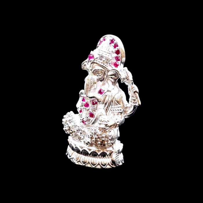 Pure silver Ganesha Idol | Dazzle Series - 669