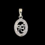 Pure Silver Ik onkar Pendant | 925 Sterling Silver