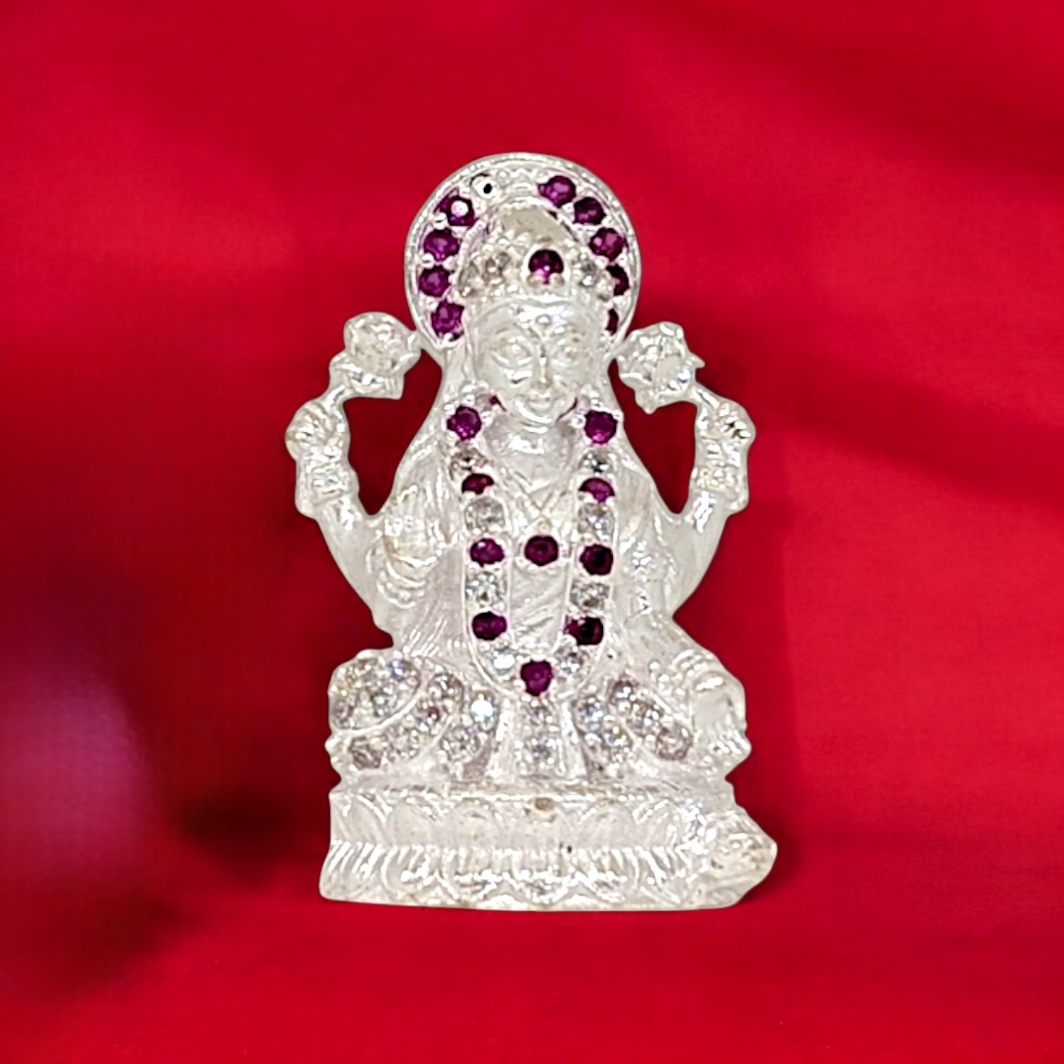 Pure silver Lakshmi Idol Pure silver Lakshmi Idol | Dazzle Series - 670