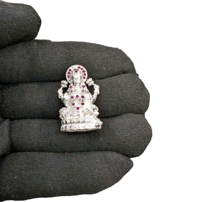 Pure silver Lakshmi Idol