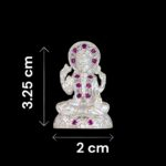 Dimensions of Pure silver Lakshmi Idol