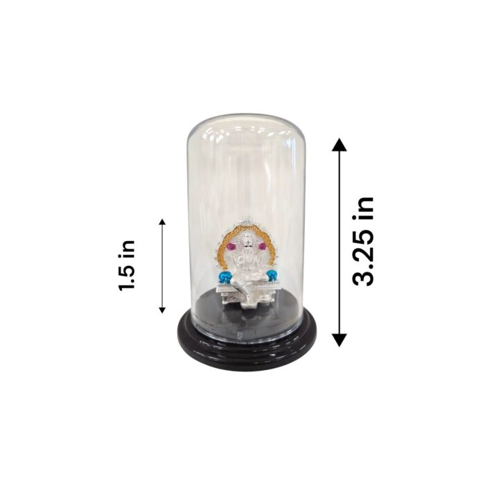 Dimensions of 999 Pure silver Lakshmi idol | Silver Statue of Laxmi