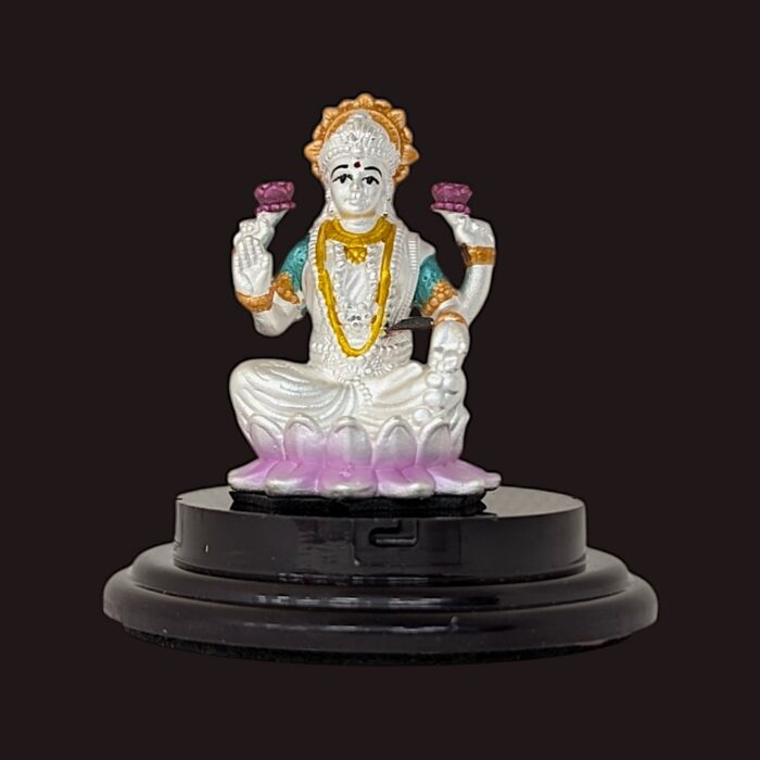 Pure silver Lakshmi idol | Silver Statue of Laxmi
