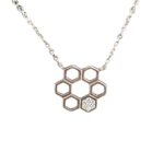 Pure Silver Pendant and Chain - Flower | 925 Sterling Silver