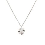 925 stamped Pure Silver Pendant and Chain - Flower