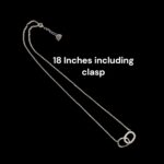 18 inch 925 sterling silver necklace