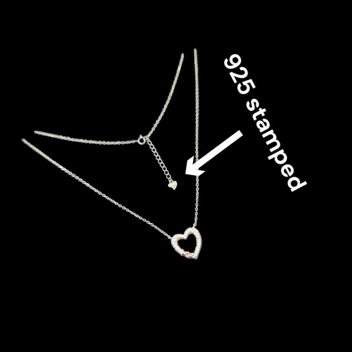 925 stamped Sterling silver necklace