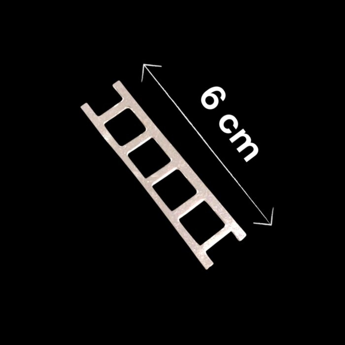 Silver Hindu religious Ladder for Pooja - 6cm - Image 2