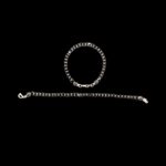 Silver Nazaria Bracelet | Nazaria for baby - 5.5 inch