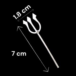 Dimension of Shiv ji trishul for pooja