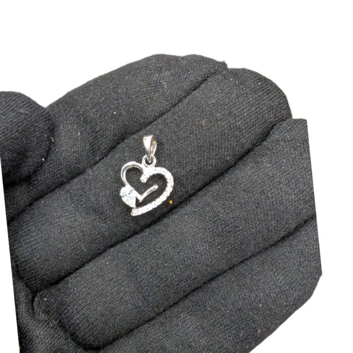 Pure Silver Heart Pendant | 925 Sterling Silver
