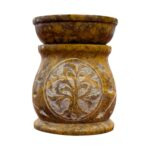 Marble Soapstone Aroma Oil Diffuser - Tree of life - A