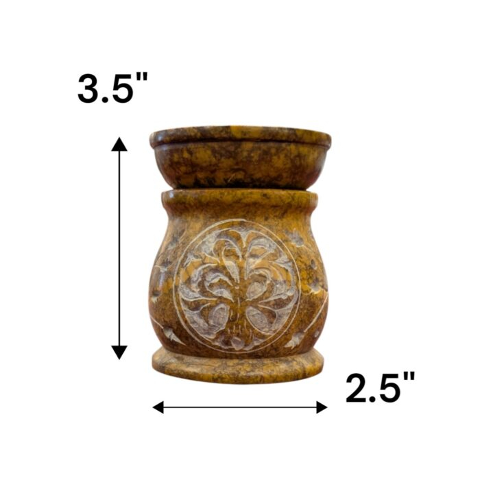 Marble Soapstone Aroma Oil Diffuser - Tree of life - A - Image 4