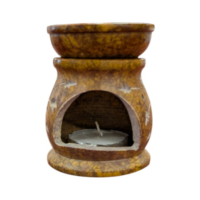 Marble Soapstone Aroma Oil Diffuser - Tree of life - A - Image 2