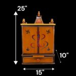 Dimensions of Pooja Mandir for Home | Wooden Temple